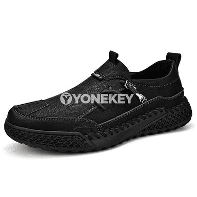 Erkekler üçin ýeňil, dem alýan gündelik loafers aýakgaplar