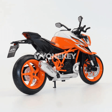 KTM 1290 Super Duke R 2022 metal motosikl modeli 1:12