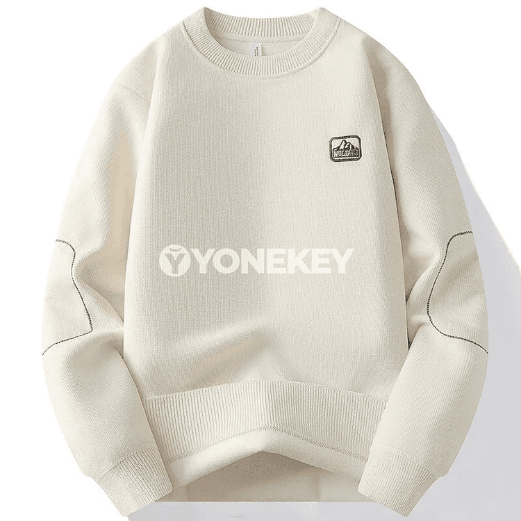 Erkekler üçin ýyly fleece hoodili switer, gündelik köýnek
