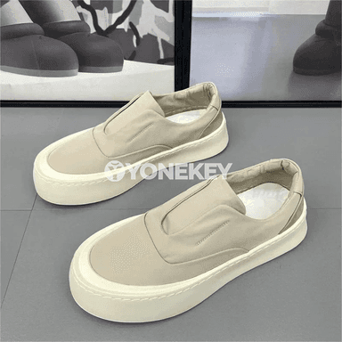 Erkekler üçin rahat slip-on gündelik platforma krasowkalar