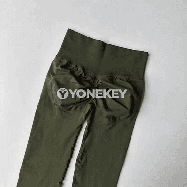 Zenanlar üçin ýokary belli dikinsiz sport leggins – göteriji, rahat