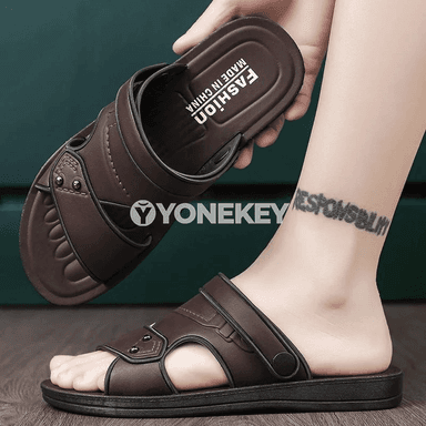 Erkekler üçin tomus sandal we şypbyk, rahat plýaž aýakgaby