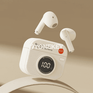 TWS simsiz Bluetooth nauşnikler, mikrofonly we ses izolýasiýaly