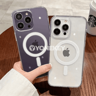 iPhone üçin açyk magnitli zarýad gapagy, ýeňil goraýjy