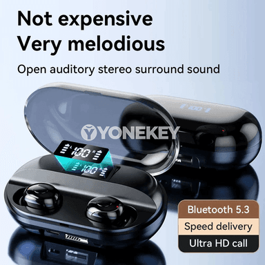 Bluetooth oýun nauşnigi, mikrofonly TWS simsiz kulaklyk