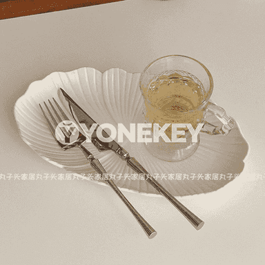 Koreý stilindäki keramika tarelka 