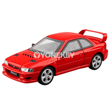 Subaru Impreza STI 1:24 metal ýol maşyny, sesli-ýagtyly