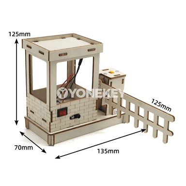 Akylly sensor gapy modeli — DIY ylmy okuw oýunjak