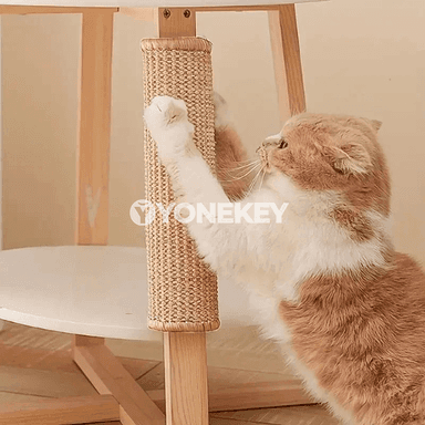 Mämişi düşekli sisal pişik dyrnaçak tagtasy