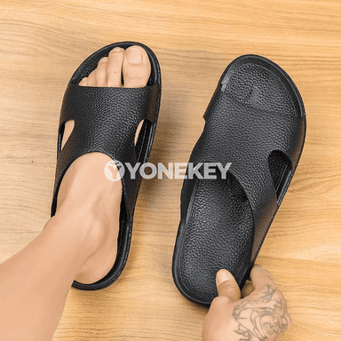 Erkekler üçin tomusky şypbyk, içerde geýilýän amatly sandal