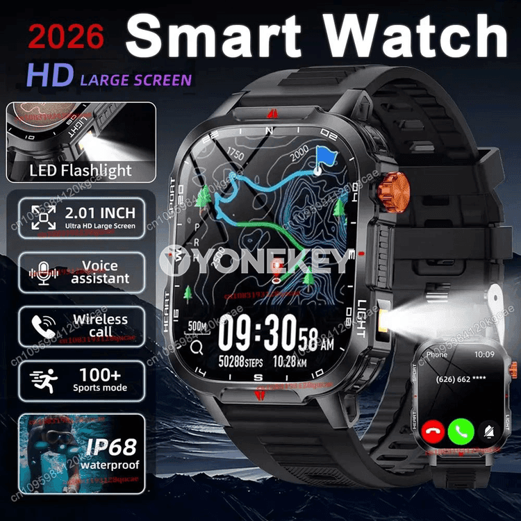 Durnukly GPS akylly sagat Hw12 — sport, jaň, saglyk gözegçiligi
