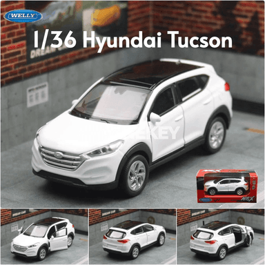 Hyundai Tucson 1:36 metal model awtoulag, çekilip oýnalýan