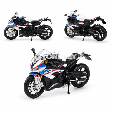 1:18 metal motosikl modeli, kolleksiýa we sowgat üçin