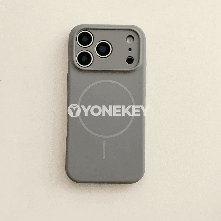 iPhone üçin magnitli silikon goraýjy örtük, ýeňil we çydamly