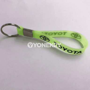 Toyota Camry üçin silikon emblemaly açar halkasy, awto aksesuar