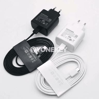 Samsung 45W çalt zarýad beriji adapter, 1.8 m kabel bilen
