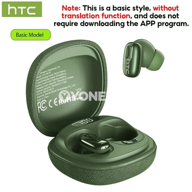HTC NE75 simsiz Bluetooth gulaklyklary, ses peseldiji, terjimeçi