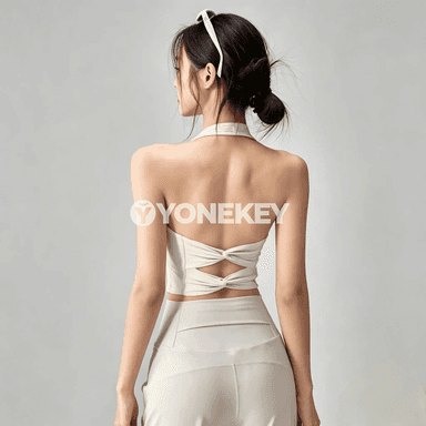 Aýal-gyzlar üçin halter sport bra — ýumşak, ýeňil we çalt guradyjy