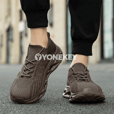 Giň aýakly rahat sport aýakgaplar — ýeňil, dem alýan, slip-on model