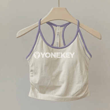 Zenanlar üçin sport top, döş padli, yoga we fitnes üçin amatly