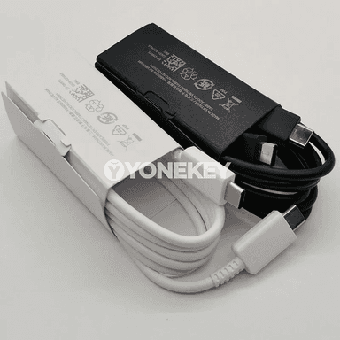 Samsung üçin 45W Super Fast Charge adapteri, Type-C kabel bilen
