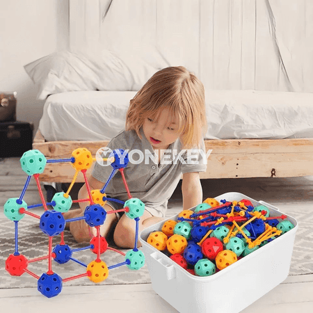 3D geometriýa gurluşyk bloklary — çagalar üçin öwrediji toplum