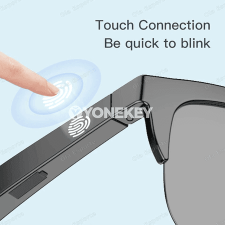 Erkekler we zenanlar üçin akylly Bluetooth äýnek, sesli jaň we aýdym-saz