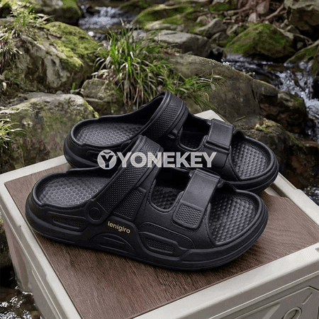 Erkekler üçin EVA tekiz sandal, tomusky rahat öý we plýaž aýakgaby