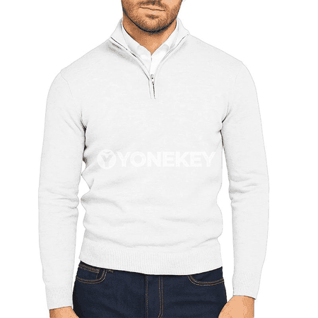 Erkekler üçin ýeňil ýyly polo switer, ýokary boýunly, güýz-gyş üçin