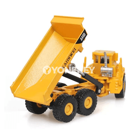 Dumper Tipper Truck 1:87 metal model awtoulag, gurluşyk ýük maşyny