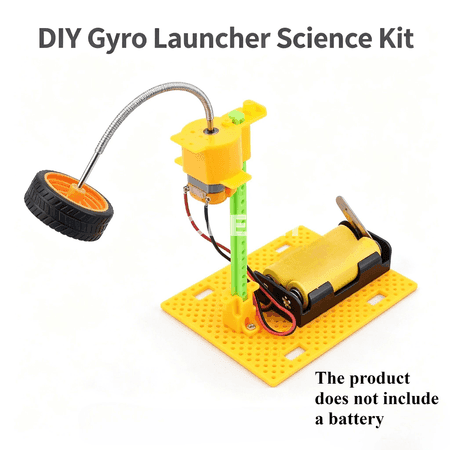 Çagalar üçin ylmy tejribe we DIY giroskop toplumy