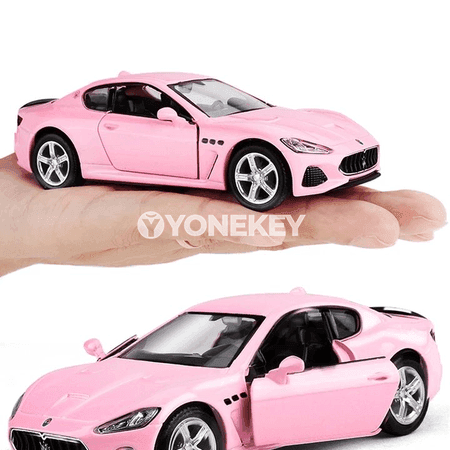 1:36 Maserati GranTurismo MC metal modeli, yza çekilýän oýunjak awtoulag