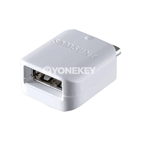 USB Type-C OTG adapter — Samsung Galaxy üçin, flashka we enjamlar üçin