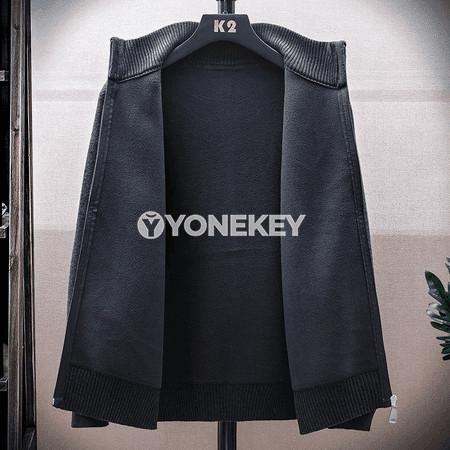 Gyş üçin ýyly erkek cardigan switeri, gündelik stil