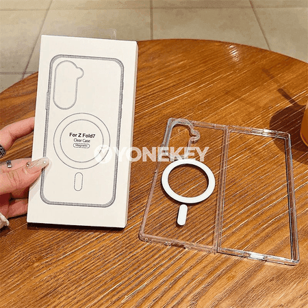 Samsung Galaxy Z Fold/Flip üçin magnitli açyk funda, simsiz zarýad bilen