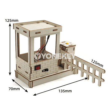 Akylly sensor gapy modeli — DIY ylmy okuw oýunjak