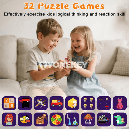 Çagalar üçin akylly sagat, 1.83" HD ekranly, kamera we oýunly