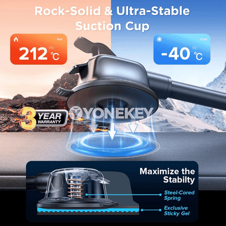 Joyroom awtoulag telefon saklaýjy, 360° öwrülýän, universal, güýçli berkidişli