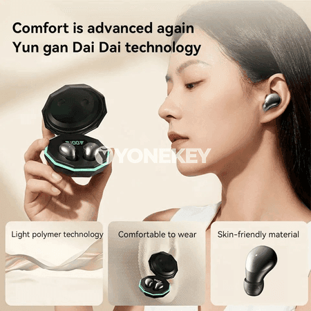Bluetooth TWS gulak içi nausnikler, uzyn batareýaly, mikrofonly