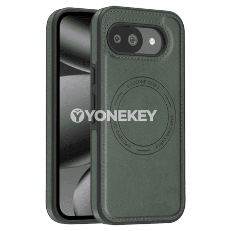 Google Pixel 8-10 üçin magnitli deri telefon gapagy, urga garşy
