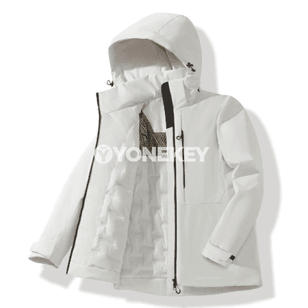 Erkekler we zenanlar üçin ýyly fleece ýagyş we ýelge garşy jaket