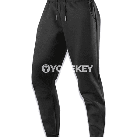 Erkekler üçin ýyly jogger sport balaklary, jübili, keşde ýüplü