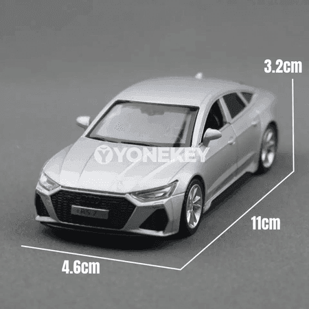 Audi RS7 1:43 metal model awtoulag, kolleksiýa üçin sowgat