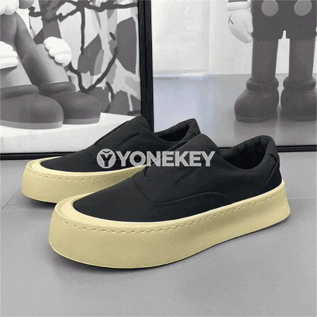 Erkekler üçin rahat slip-on gündelik platforma krasowkalar