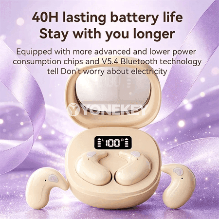 Bluetooth 5.4 simsiz qulaklyklar, HiFi, HD jaňlar, 9D stereo