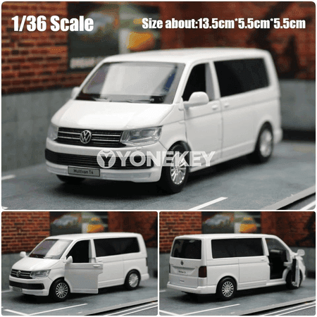 Volkswagen T1 Samba Bus 1:36 metal model awtoulag oýnawaç