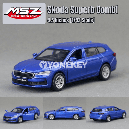 Skoda Superb Combi 1:43 metal model awtoulag, kolleksiýa üçin