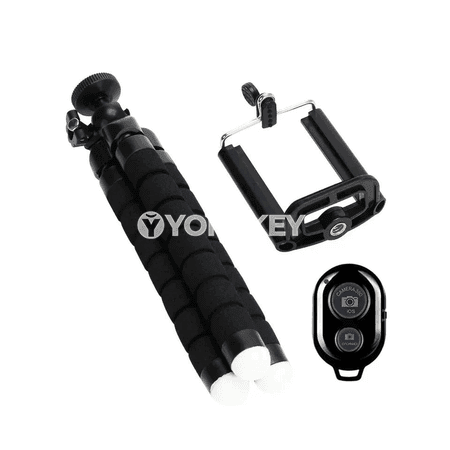 Telefon üçin uniwersal egilýän oktopus tripod saklaýjy