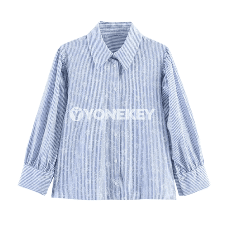 Aýallar üçin ýazky gülçiçekli giň köýnek-bluza, ýeňli, boho stil