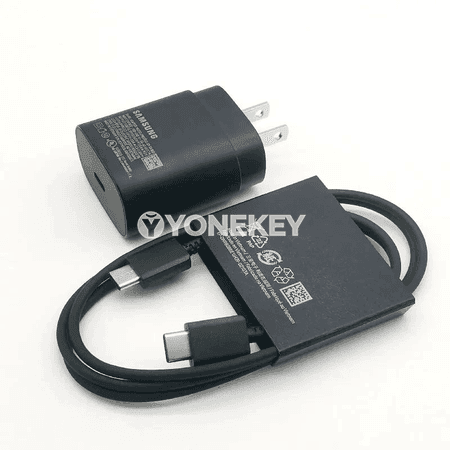 Samsung üçin 25W USB zarýad beriji adapter, Type-C, çalt zarýad
